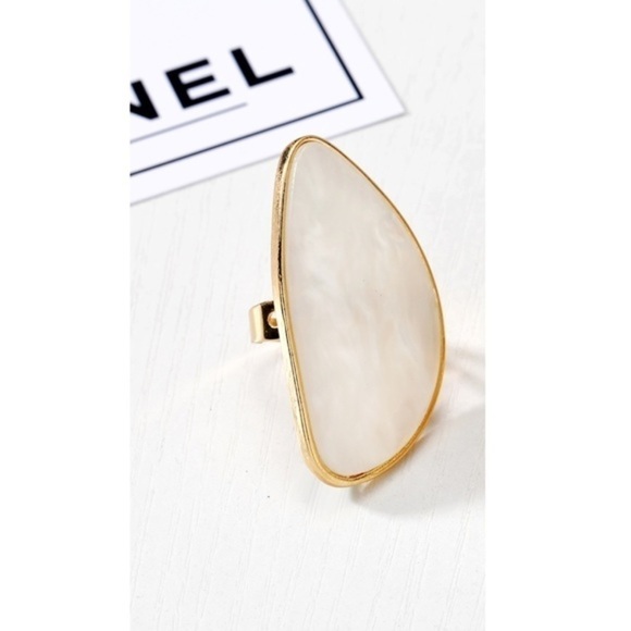 NEW Gold Hyperbole Statement Ring - Picture 3 of 4